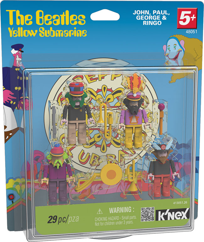 K'NEX Adds More Beatles Yellow Submarine Sets