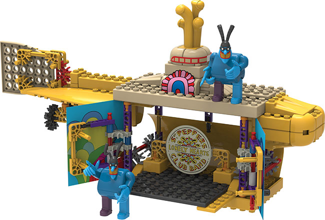 K'NEX Adds More Beatles Yellow Submarine Sets