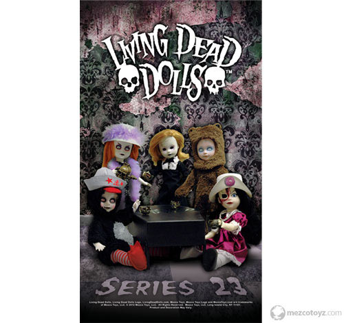Mezco Releases Limited Edition Living Dead Doll Banners