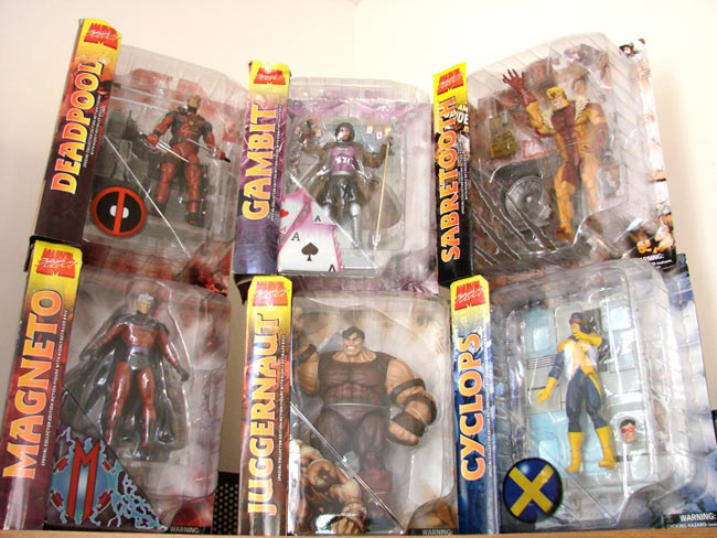 marvel select action figures