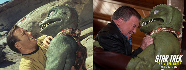 William Shatner and the Alien Gorn Settle 40-Year Feud