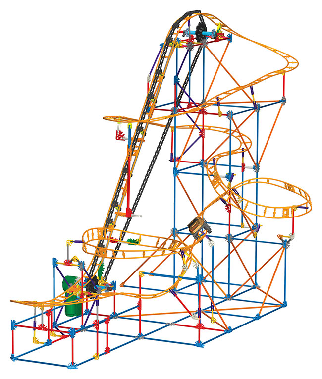 thrill ride roller coaster Sets from k'nex