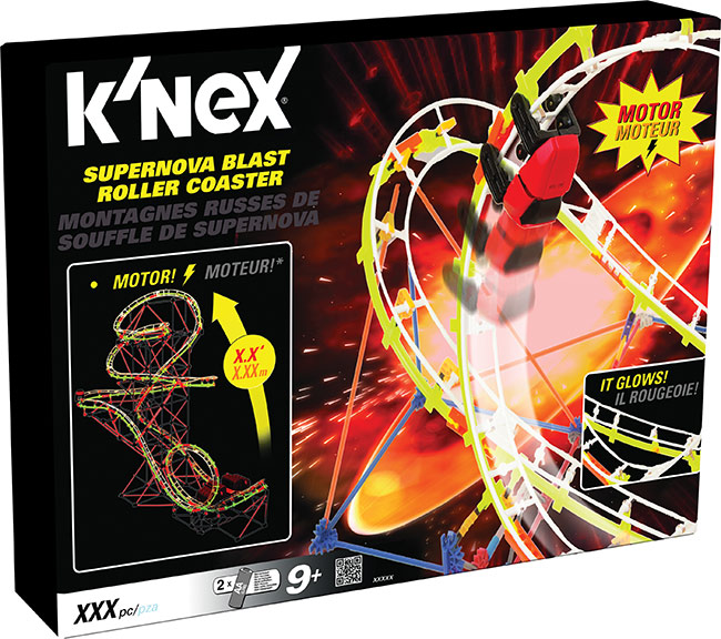 thrill ride roller coaster Sets from k'nex