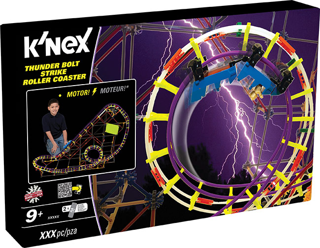 thrill ride roller coaster Sets from k'nex