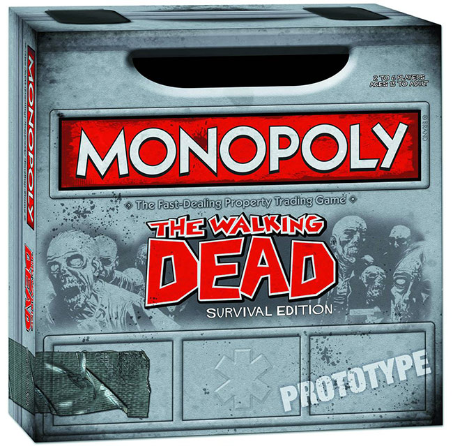 The Walking Dead Monopoly and Risk Games