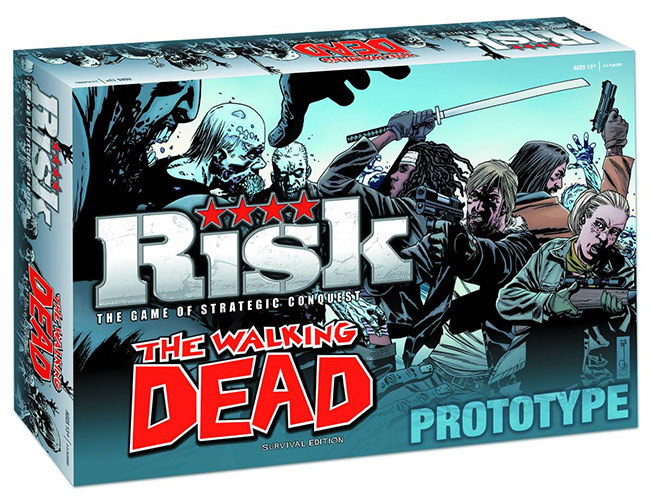 The Walking Dead Monopoly and Risk Games