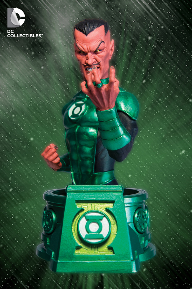 Blackest Night Green Lantern and Sinestro Bust