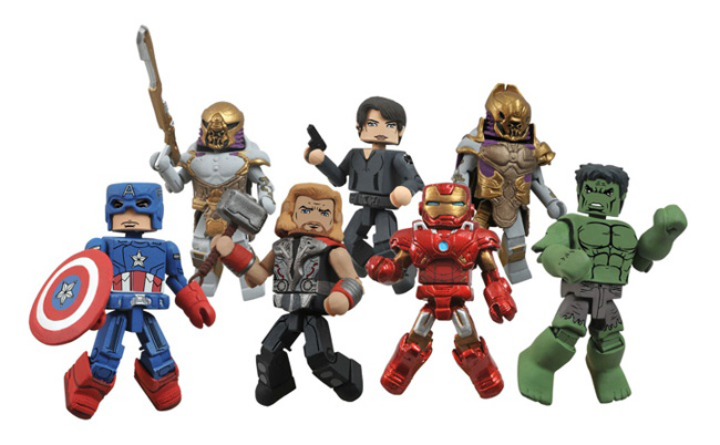 diamond select avengers movie toys