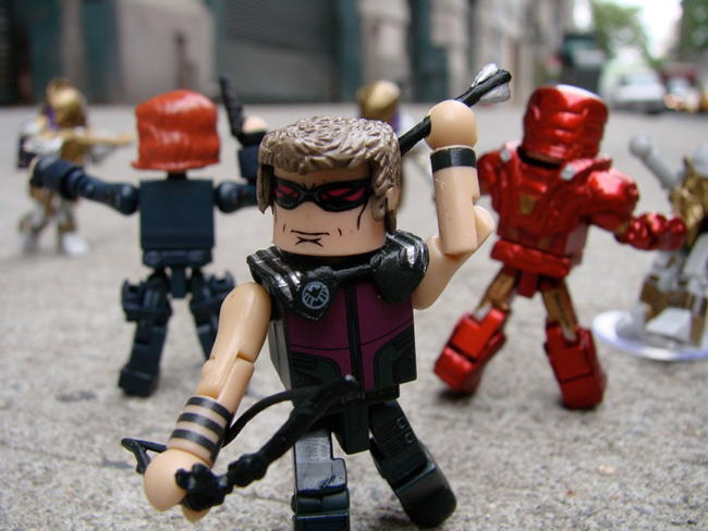 diamond select avengers movie minimates