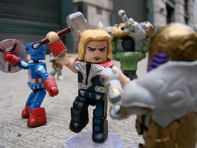 diamond select avengers movie minimates