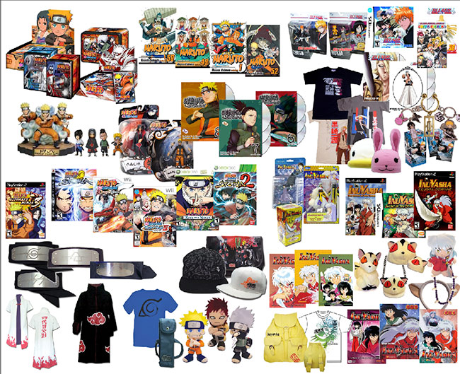 Diamond to Distribute Japanese Action Figures and Toys Based on VIZ Media Properties