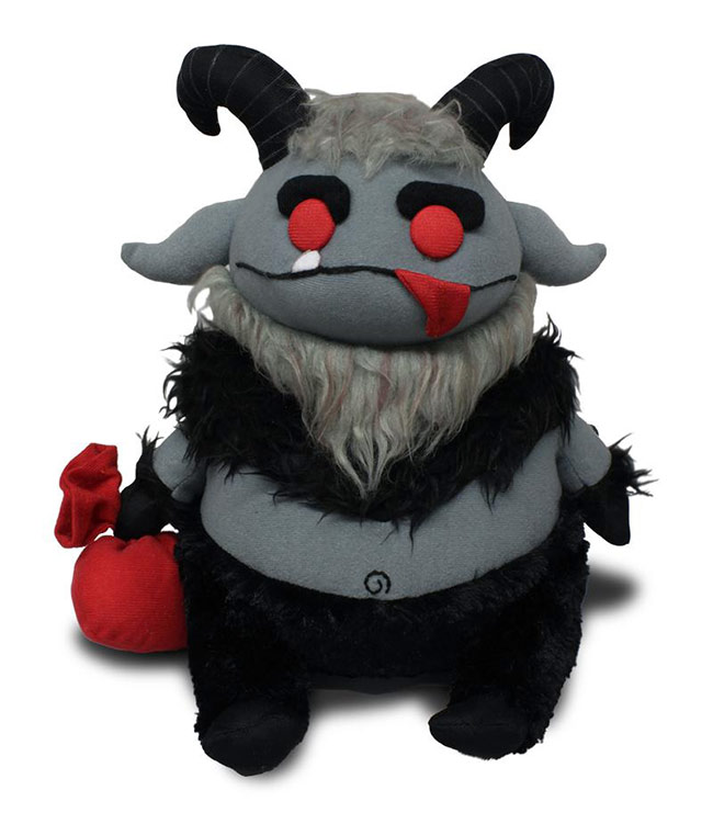 Mezco Releases Mega Scale Krampus Plush Raving Toy Maniac