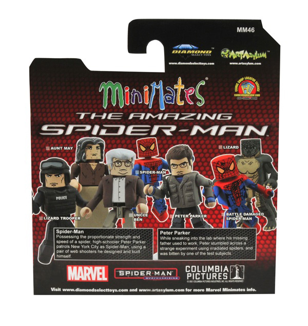 Marvel Minimates from the Amazing Spider-Man Movie