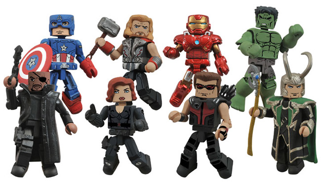 Marvel Minimates from the Avengers Movie