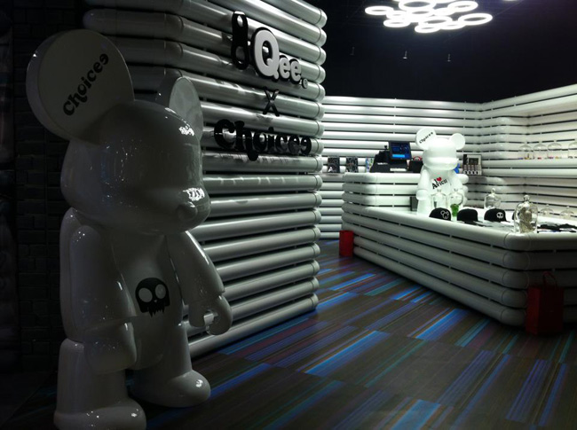 Qee X Choicee Arty Shop in Taipei