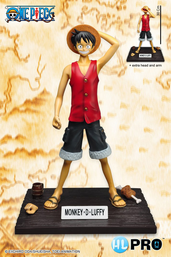 ONE PIECE Figurine d'action Luffy 12 cm