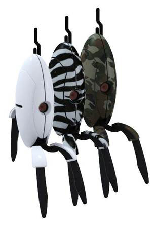 Portal 2 Sentry Turret Figures