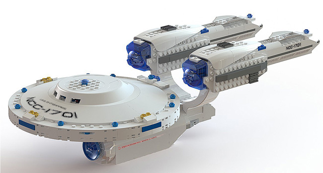 KRE-O STAR TREK U.S.S. ENTERPRISE set