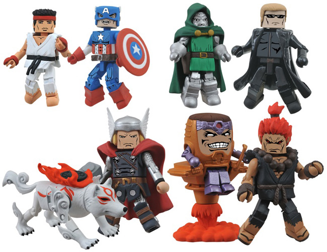 marvel vs capcom minimates