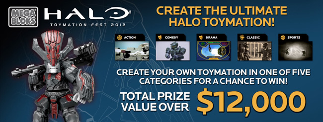 Mega Bloks Halo Toymation Contest