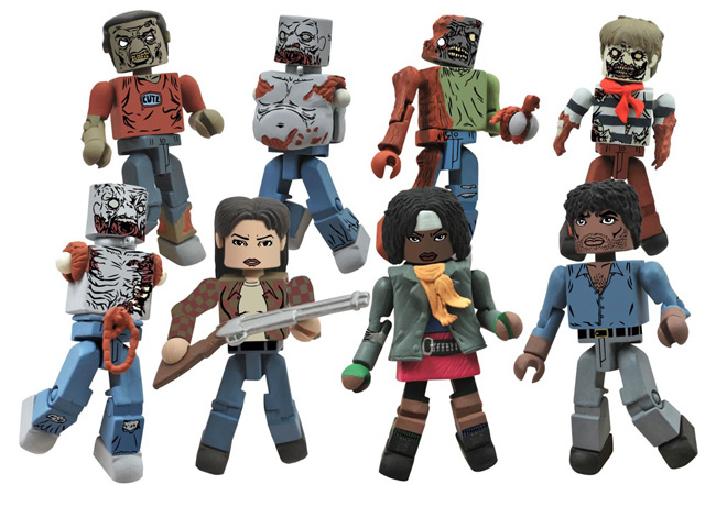 the walking dead minimates