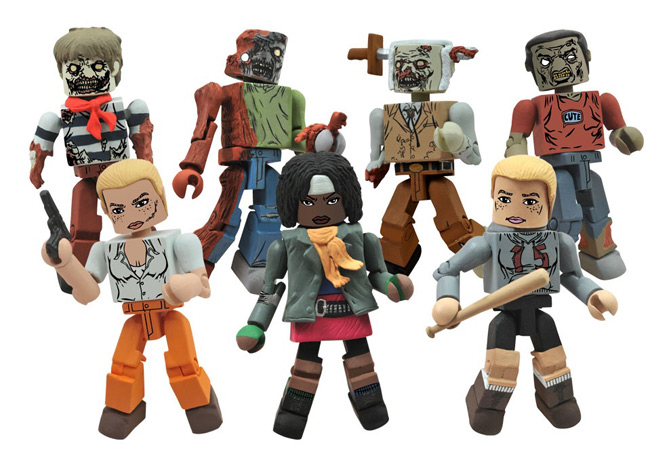 the walking dead minimates