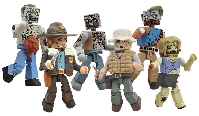 the walking dead minimates