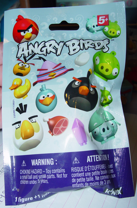 knex angry birds mystery figure