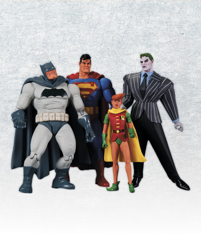  THE DARK KNIGHT RETURNS ACTION FIGURE 4-PACK