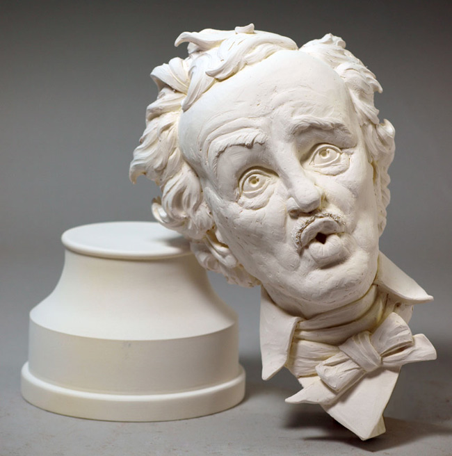 Edgar Allan Poe Bust Kit