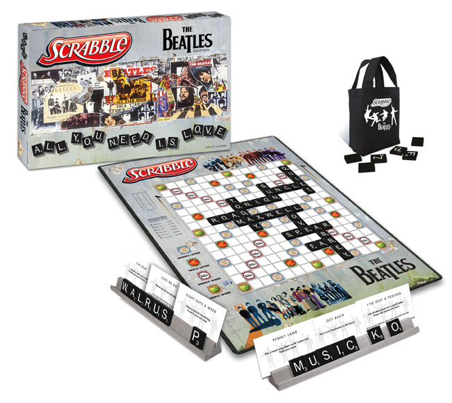 Beatles SCRABBLE Board Game