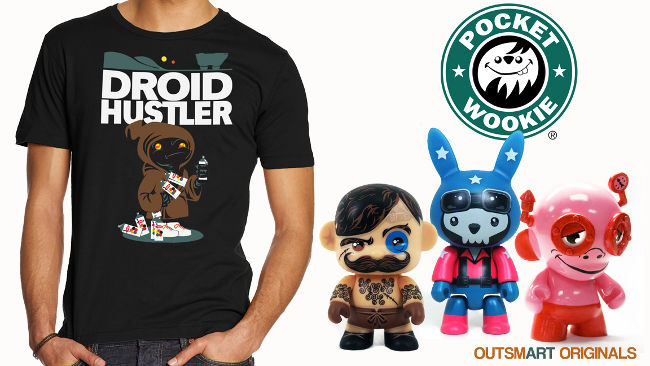 The Hustler T-Shirt by Pocket Wookie