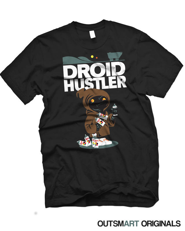 The Hustler T-Shirt by Pocket Wookie