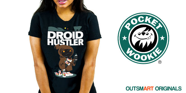 The Hustler T-Shirt by Pocket Wookie