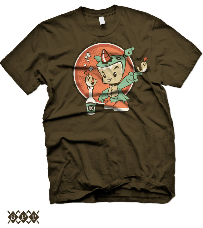 Bitta Critta T-shirt by Scott Tolleson from outsmART originals