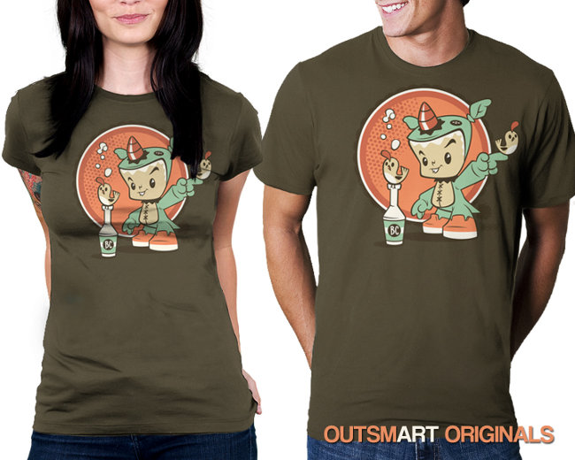 Bitta Critta T-shirt by Scott Tolleson from outsmART originals
