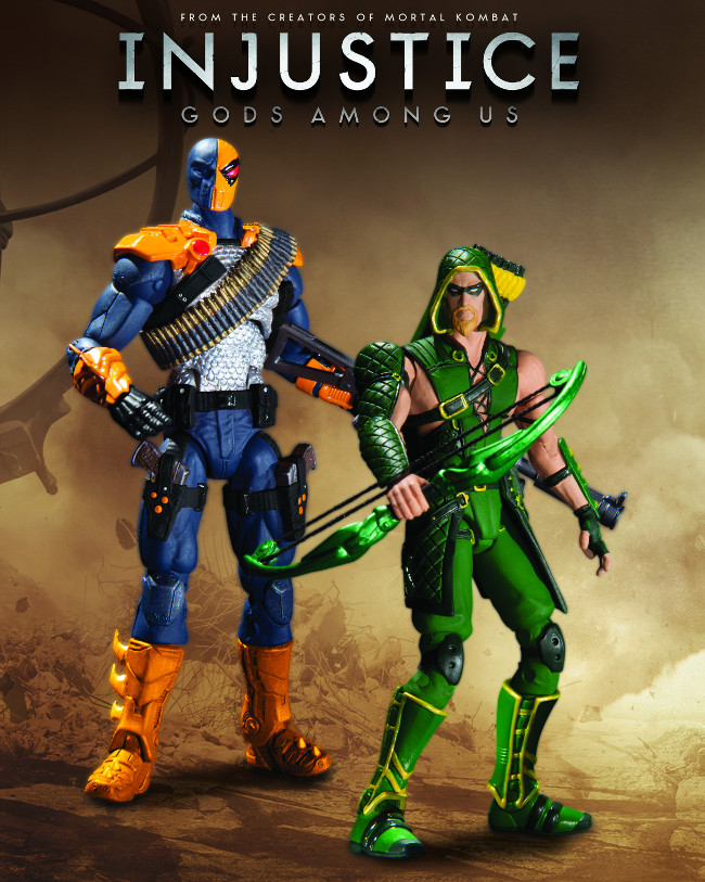 DEATHSTROKE VS. GREEN ARROW ACTION FIGURE 2-PACK