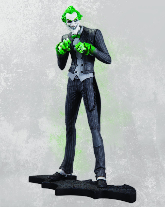  ARKHAM CITY THE JOKER STATUE