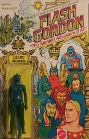 Carded Lizard Woman