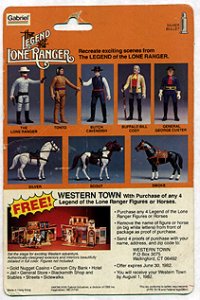 U.S. card back with Western Town offer