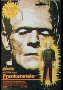 Carded glowing Frankenstein (graphics)