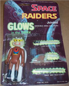 Space Raiders carded Aton