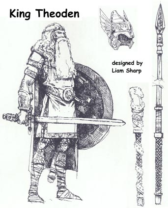 Theoden Concept Art