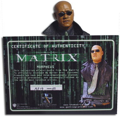 matrix mini bust