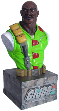 gi joe roadblock mini bust