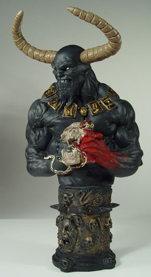 Back in Black Lucifer Bust