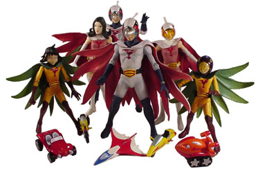 Battle of the Planets action figures