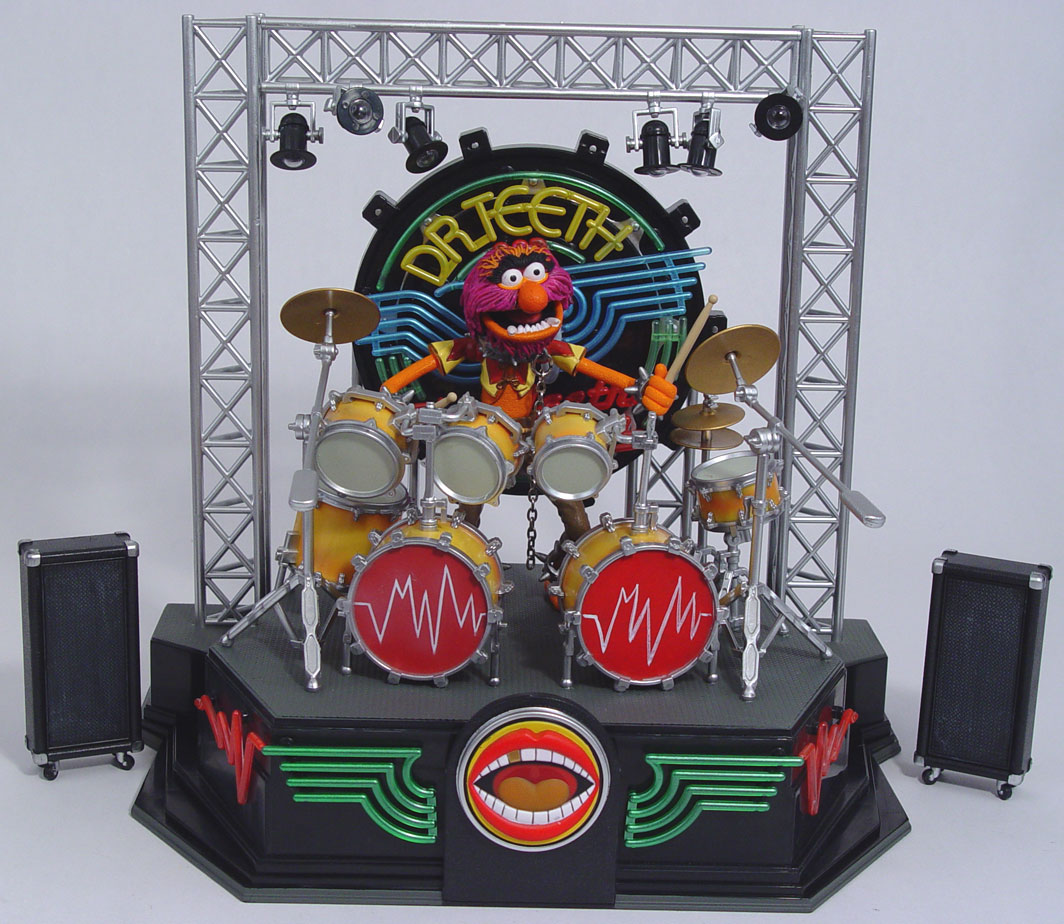Muppets Electric Mayhem Playset with Animal Action Figure
