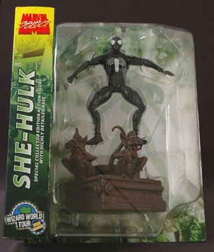 Marvel Select Symbiote Spider-Man action figure