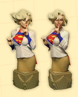WOMEN OF THE DC UNIVERSE: SUPERGIRL BUST